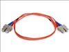 Monoprice 2611 fiber optic cable 39.4" (1 m) 2x SC OFNR OM1 Orange1