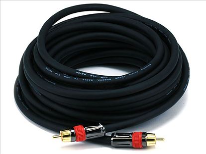 Monoprice RCA/RCA, 7.62 m coaxial cable 300" (7.62 m) Black1