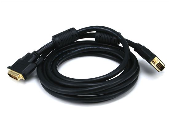 Monoprice 2759 DVI cable 118.1" (3 m) DVI-D Black1