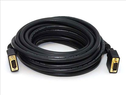 Monoprice VGA/VGA, M/M, 7.62 m VGA cable 300" (7.62 m) VGA (D-Sub) Black1