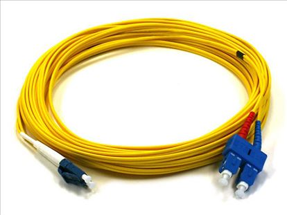 Monoprice LC/SC, 10 m fiber optic cable 393.7" (10 m) Yellow1