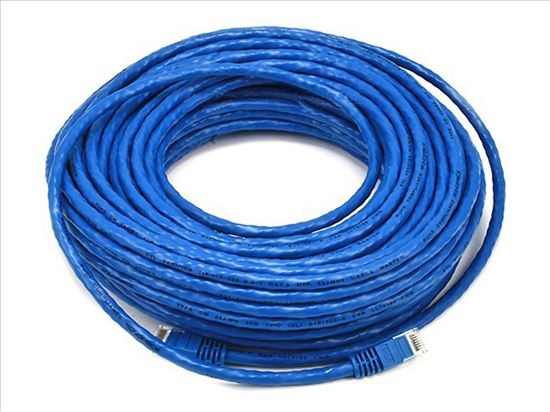 Monoprice 75ft. Cat6 UTP networking cable Blue 900" (22.9 m) U/UTP (UTP)1