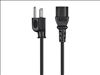 Monoprice 5280 power cable Black 118.1" (3 m) NEMA 5-15P C13 coupler3