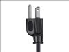 Monoprice 5280 power cable Black 118.1" (3 m) NEMA 5-15P C13 coupler5