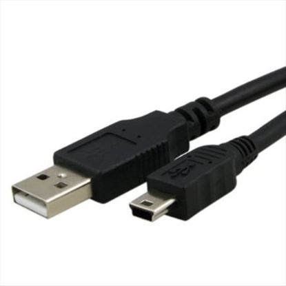 Monoprice USB 2.0 15ft USB cable 177.2" (4.5 m) USB A Mini-USB B Black1