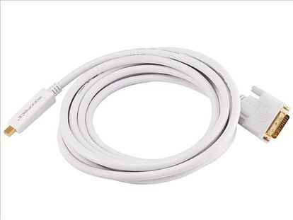 Monoprice Mini Displayport/DVI, 4.572 m 180" (4.57 m) White1