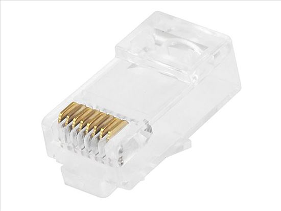 Monoprice 7267 wire connector Rj-45 Transparent1