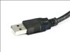 Monoprice USB 2.0/USB 2.0, M/F, 19.812 m USB cable 780" (19.8 m) USB A Black3