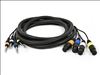 Monoprice 8761 audio cable 118.1" (3 m) XLR (3-pin) 6.35mm TRS Multicolor1