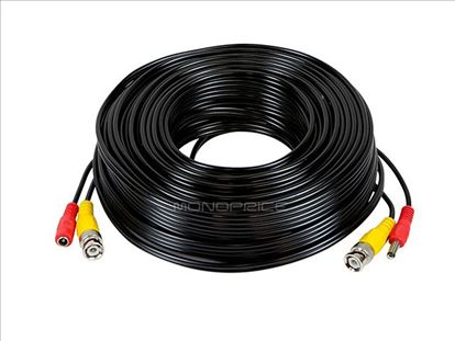 Monoprice 9908 coaxial cable 1200.8" (30.5 m) 30. Black1