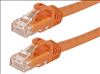 Monoprice 11274 networking cable Orange 12" (0.305 m) Cat6 U/UTP (UTP)1