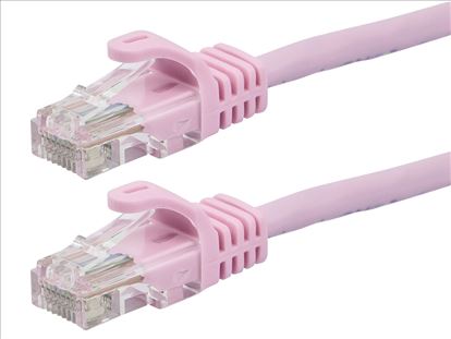 Monoprice 11369 networking cable Pink 897.6" (22.8 m) Cat5e U/UTP (UTP)1