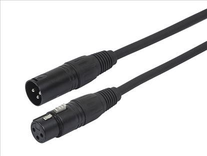 Monoprice 601603 audio cable 118.1" (3 m) XLR (3-pin) Black1