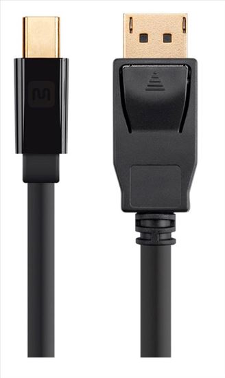 Monoprice 15886 DisplayPort cable 118.1" (3 m) Mini DisplayPort Black1