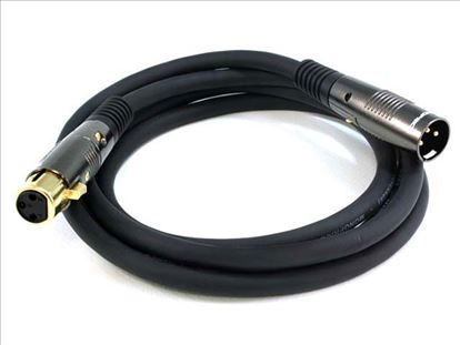 Monoprice 4751 audio cable 70.9" (1.8 m) XLR (3-pin) Black1