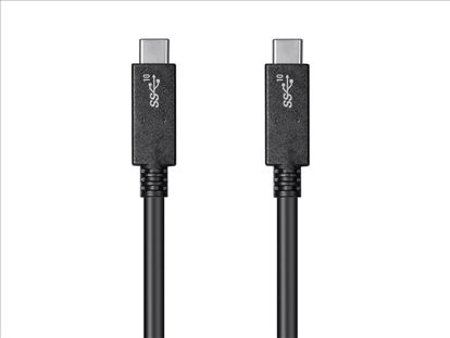 Monoprice 24285 USB cable 39.4" (1 m) USB 3.2 Gen 2 (3.1 Gen 2) USB C Black1