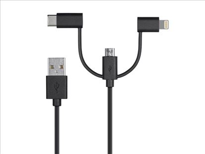 Picture of Monoprice 18789 USB cable 35.4" (0.9 m) USB 2.0 Black
