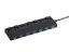 Monoprice 21787 interface hub USB 3.2 Gen 1 (3.1 Gen 1) Type-A 5000 Mbit/s Black1