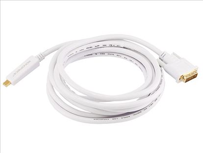 Monoprice Mini DisplayPort/DVI, 3.048 m 120" (3.05 m) White1