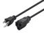 Picture of Monoprice 5302 power cable Black 299.2" (7.6 m) NEMA 5-15P