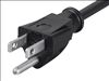 Monoprice 5302 power cable Black 299.2" (7.6 m) NEMA 5-15P2