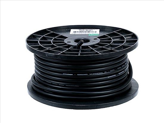 Monoprice 8.0 mm, 30.48 m audio cable 1200" (30.5 m) Black1