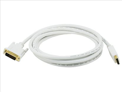 Monoprice Displayport/DVI, 3.048 m 120" (3.05 m) White1