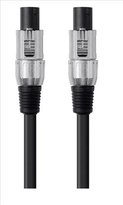 Monoprice 14571 audio cable 600" (15.2 m) Speakon Black1