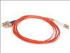 Monoprice 2628 fiber optic cable 118.1" (3 m) 2x LC 2x SC OFNR OM1 Orange1