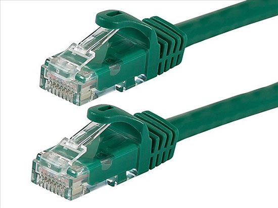 Monoprice 50ft. Cat6 UTP networking cable Green 600" (15.2 m) U/UTP (UTP)1