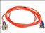 Monoprice 2608 fiber optic cable 118.1" (3 m) 2x ST 2x SC OFNR OM1 Orange1