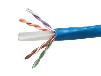 Monoprice Cat.6, UTP, 304.8 m networking cable Blue 12000" (304.8 m) Cat6 U/UTP (UTP)1