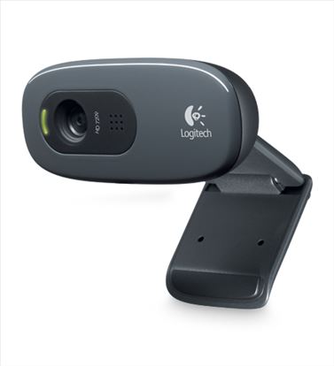 Logitech HD C270 webcam 1280 x 720 pixels USB 2.0 Black1