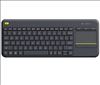 Logitech Wireless Touch K400 Plus keyboard RF Wireless QWERTY English Black1