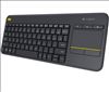 Logitech Wireless Touch K400 Plus keyboard RF Wireless QWERTY English Black2