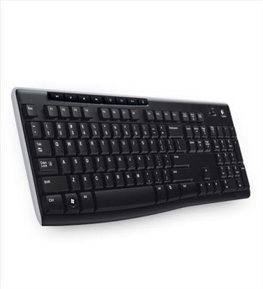 Logitech K270 keyboard RF Wireless Black1