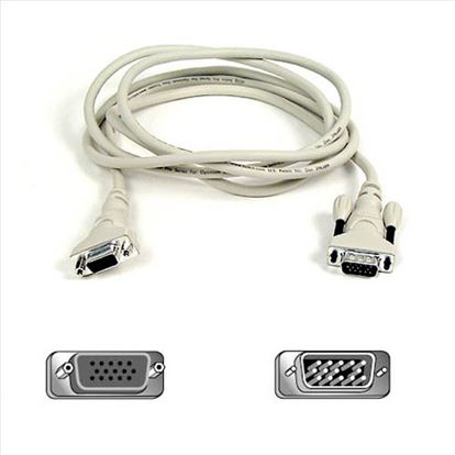 Belkin F2N025-25 VGA cable 300" (7.62 m) VGA (D-Sub) Gray1