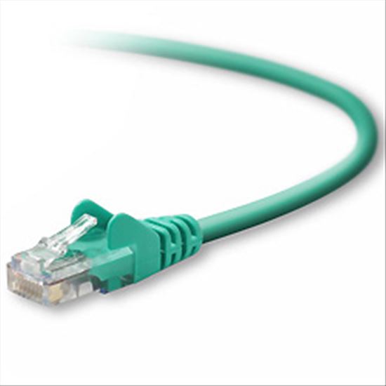 Belkin RJ45 Cat5e Patch Cable, Snagless Molded, 7.6m networking cable Green 299.2" (7.6 m)1