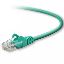 Picture of Belkin RJ45 Cat5e Patch Cable, Snagless Molded, 7.6m networking cable Green 299.2" (7.6 m)