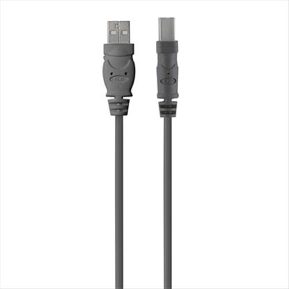 Belkin USB 2.0 A - USB 2.0 B, 3m USB cable 118.1" (3 m) USB A USB B Gray1