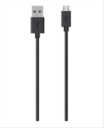 Belkin 1.2m USB 2.0 - microUSB m/m USB cable 47.2" (1.2 m) USB A Micro-USB B Black1