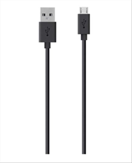 Belkin 1.2m USB 2.0 - microUSB m/m USB cable 47.2" (1.2 m) USB A Micro-USB B Black1