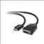 Belkin F2CD005B video cable adapter 1 x 20 pin DisplayPort 1 x 24 pin digital DVI Black1