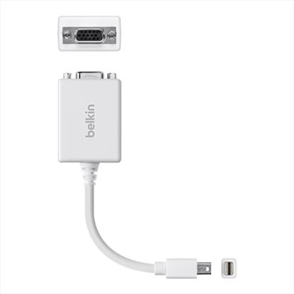 Belkin F2CD049B cable gender changer Apple mini-DisplayPort 15 pin HD D-Sub (HD-15) White1