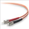 Belkin 3m ST - ST fiber optic cable 118.1" (3 m) OFC Orange1