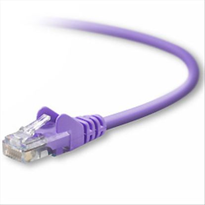 Belkin Cat 5e Snagless UTP Patch Cable networking cable Purple 196.9" (5 m)1