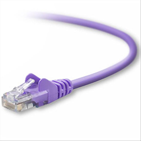 Belkin Cat 5e Snagless UTP Patch Cable networking cable Purple 196.9" (5 m)1