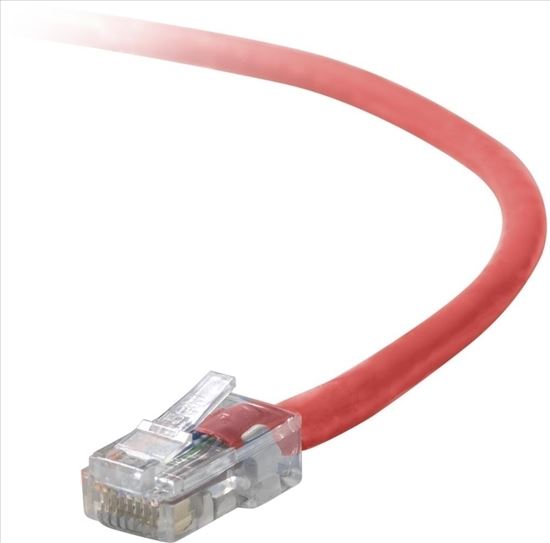 Belkin Cat5e Patch Cable, 10ft, 1 x RJ-45, 1 x RJ-45, Red networking cable 118.1" (3 m)1