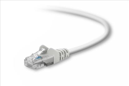 Belkin Cat5e, 7ft, 1 x RJ-45, 1 x RJ-45, White networking cable 82.7" (2.1 m)1