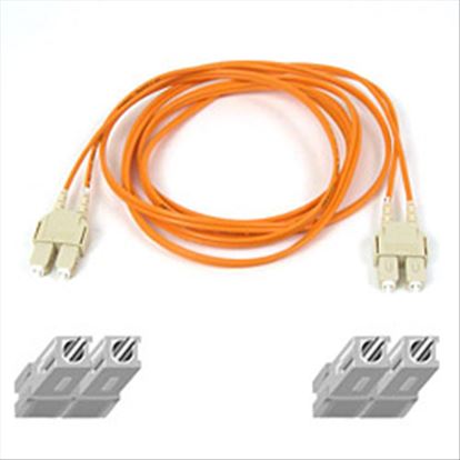 Belkin Fiber Optic Patch Cable - 250ft - 2 x SC, 2 x SC networking cable Orange 3000" (76.2 m)1